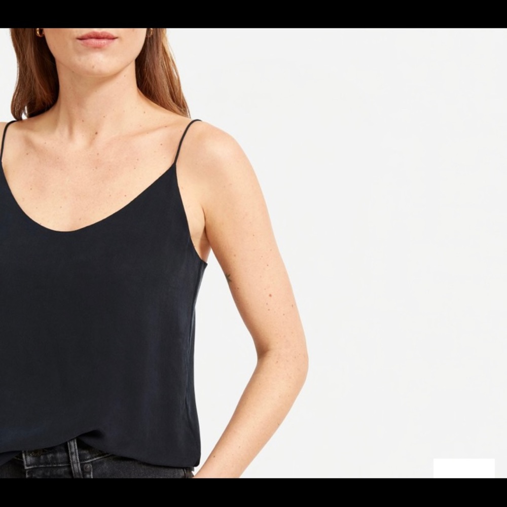 Everlane “the clean silk cami”